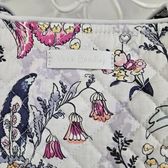 Vera Bradley Iconic Tote Bag Hummingbird Park - Picture 2 of 13